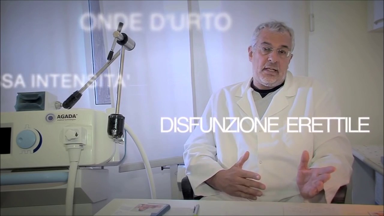 Onde d'urto a bassa intensità per la disfunzione erettile: il Dott. Boffini accanto al generatore
